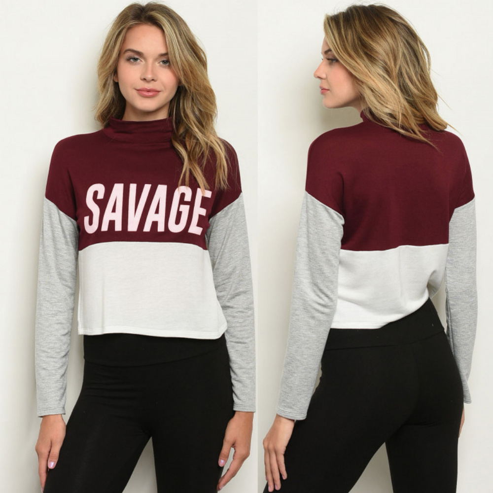 Savage Shirts For Women, Savage Graphic Sweater